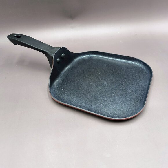 T-Fal RED Mini Cheese Griddle & One Egg Wonder Pan with Use Care Instructions - Picture 9 of 14